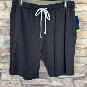 Polo Ralph Lauren Supreme Comforst Sleep Shorts Black Men's Medium NWT